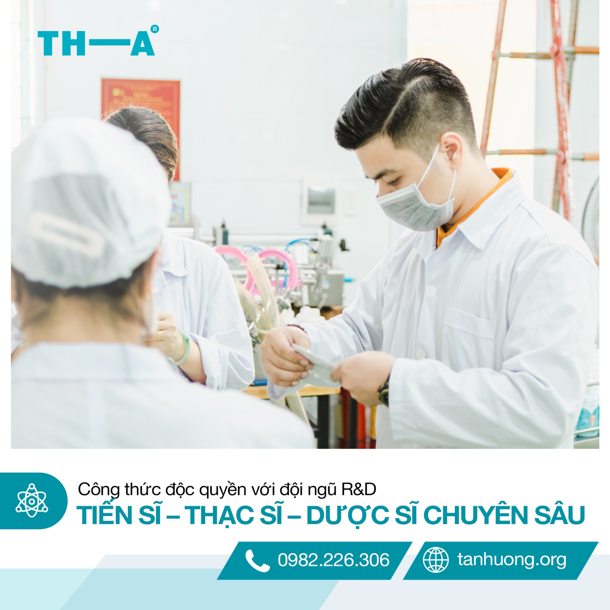 Tân Hương Cosmetics Lab: Lựa chọn chuyển đổi nhà máy gia công chất lượng