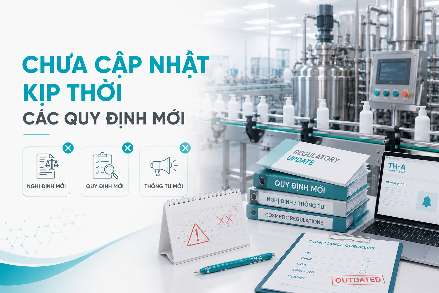 Rủi ro pháp lý sẽ xảy ra khi doanh nghiệp không kịp cập nhật các quy định mới