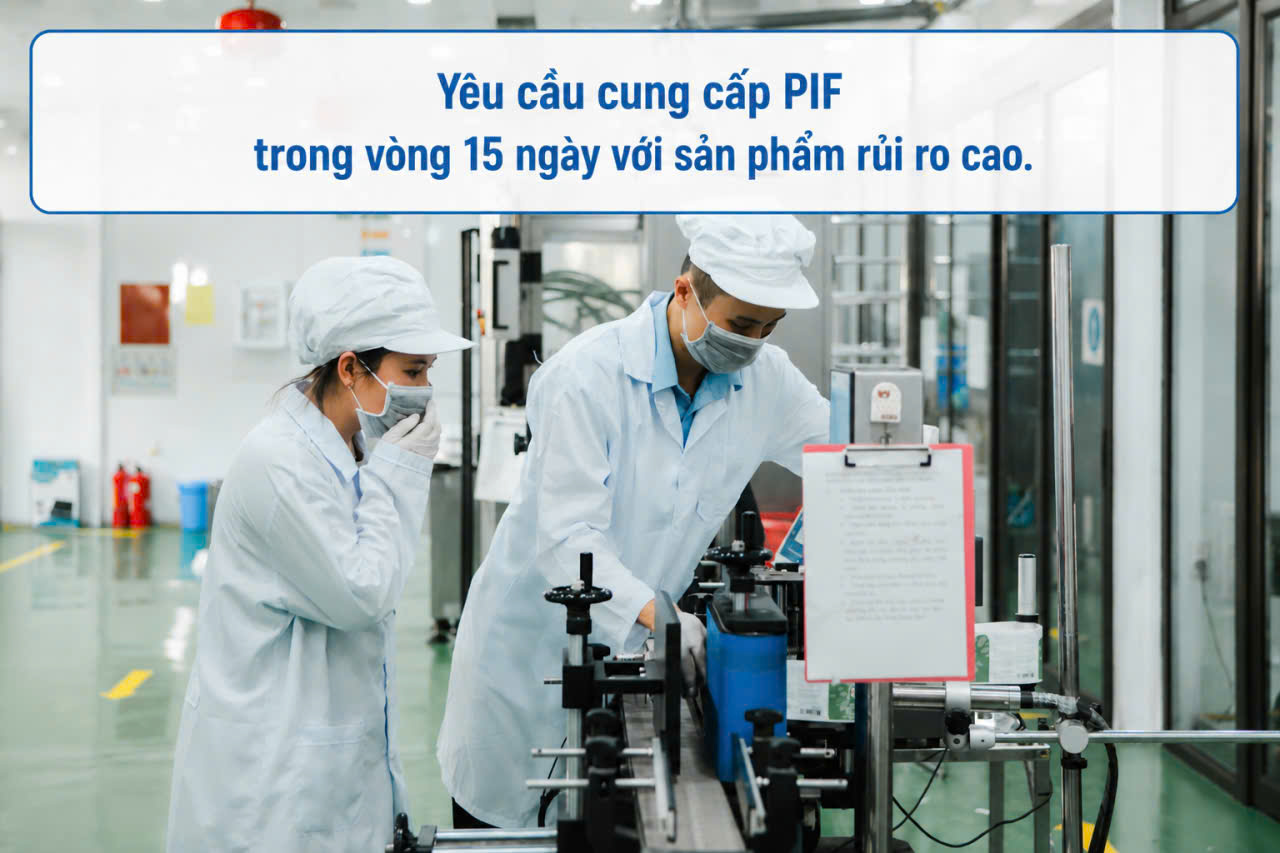 Nghị định yêu cầu các doanh nghiệp cung cấp hồ sơ PIF trong vòng 15 ngày