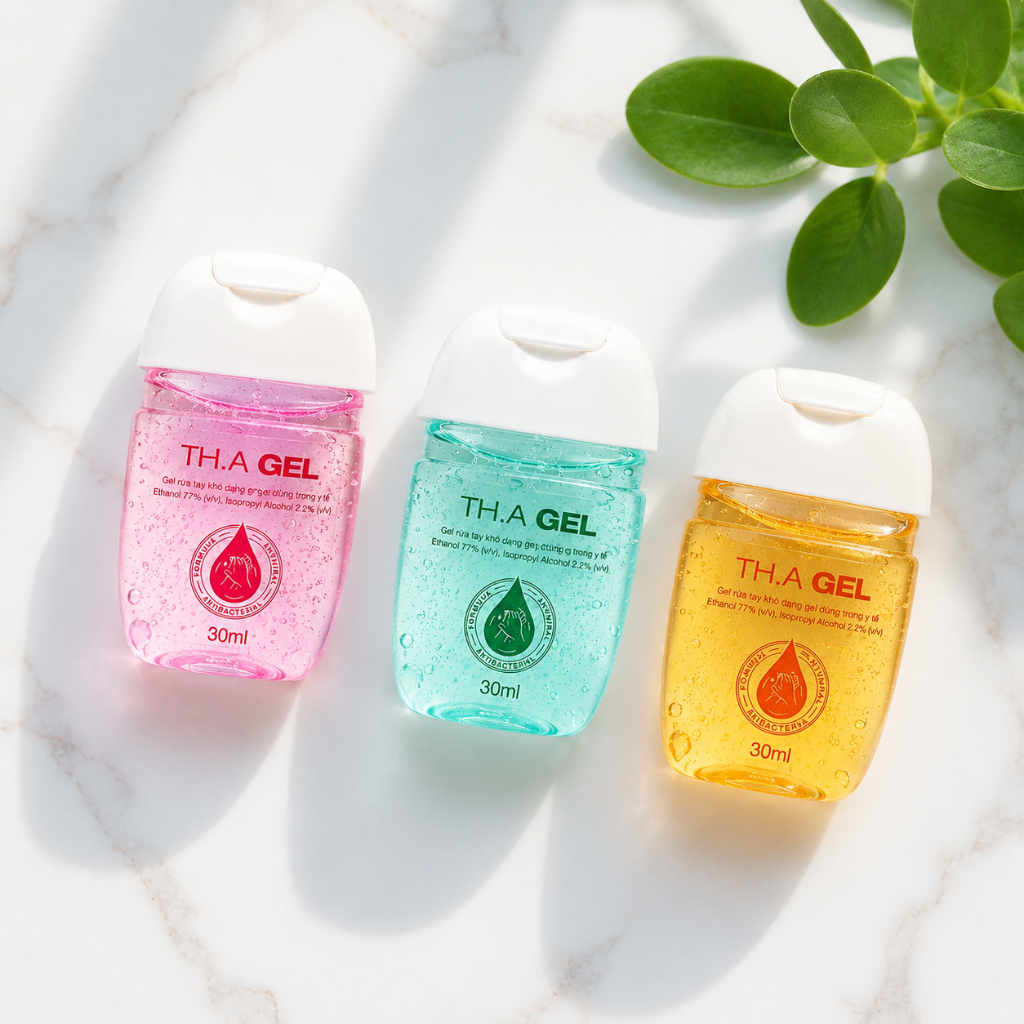 Gia công gel rửa tay dưỡng da tại Tân Hương Cosmetics Lab